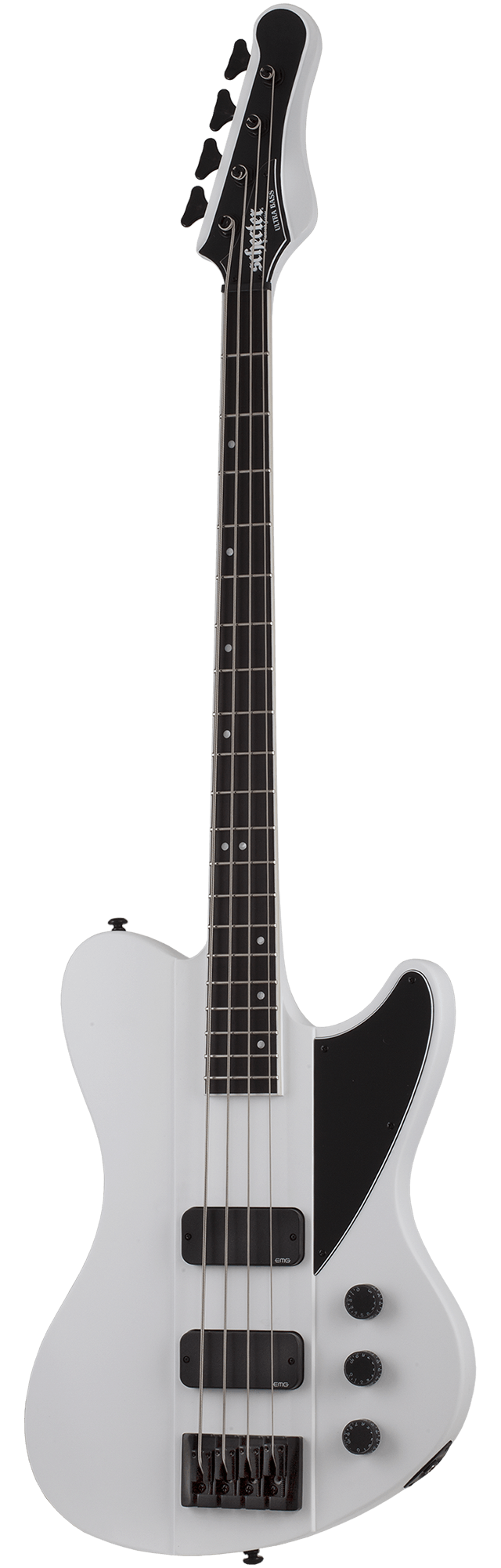 Schecter Ultra Bass In Satin White Andertons Music Co